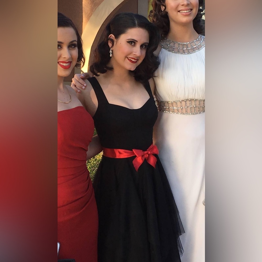 Aidan Mattox Bloomingdale’s Black Long Dress
